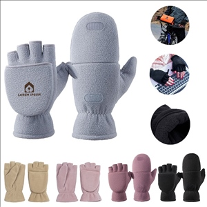 Half-Finger Windproof Warm Gloves